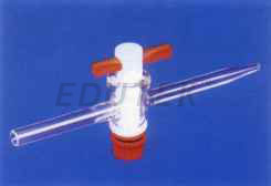 STOPCOCK FOR BURETTE, WITH PTFE KEY Size 12.5mm, Bore size 2.5 mm